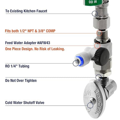 iSpring RCC7P-AK, 6-Stage Reverse Osmosis System Under Sink Alkaline Water - Image 8