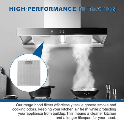 12" X 10.5" W10169961A Range Hood Filter Replacement by ENKTIK Fit - Image 6