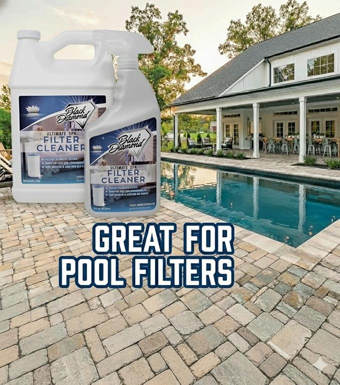 Black Diamond Stoneworks Ultimate Spa Filter Cleaner Fast-Acting Spray. Works - Image 4