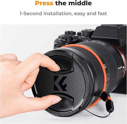 K&F CONCEPT 62mm CPL MCUV ND1000 Lens Filter 2 Lens Caps Kits Waterproof - Image 5