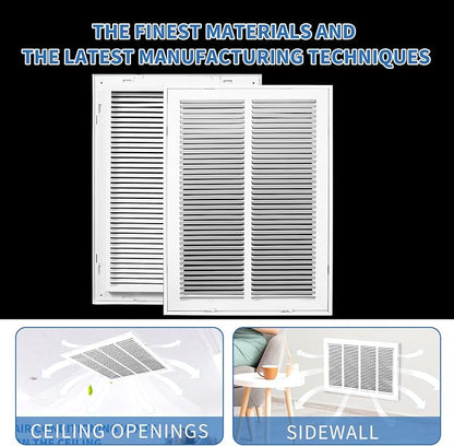 14 x 24 Return Air Grille, Return Air Vent Cover - Image 5