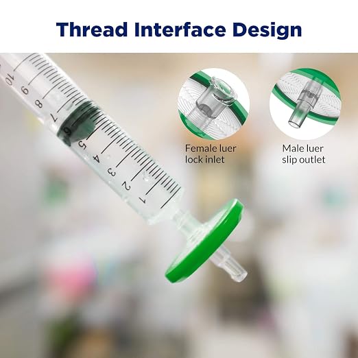 Membrane Solutions 20 Pack Syringe Filter Sterile PES Hydrophilic Filtration - Image 6