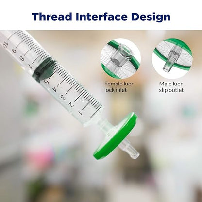 Membrane Solutions 20 Pack Syringe Filter Sterile PES Hydrophilic Filtration - Image 6