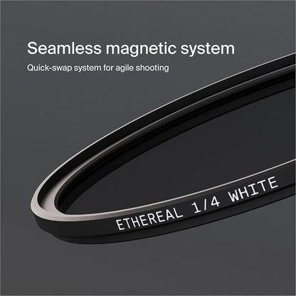 Urth 55mm Magnetic Ethereal White Mist ¼ Diffusion Lens Filter — Cinematic - Image 4