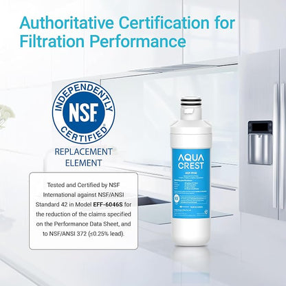 AQUA CREST LT1000PC ADQ747935 Refrigerator Water Filter and Air Filter - Image 4