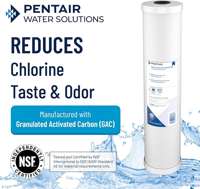 Pentair Pentek RFC-20 Carbon Water Filter, Whole House Radial Flow Carbon - Image 3