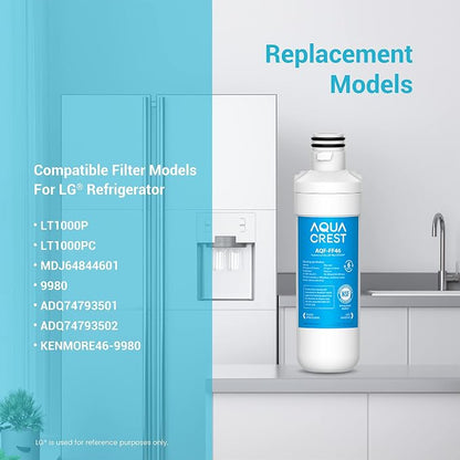 AQUA CREST LT1000PC ADQ747935 Refrigerator Water Filter and Air Filter - Image 6