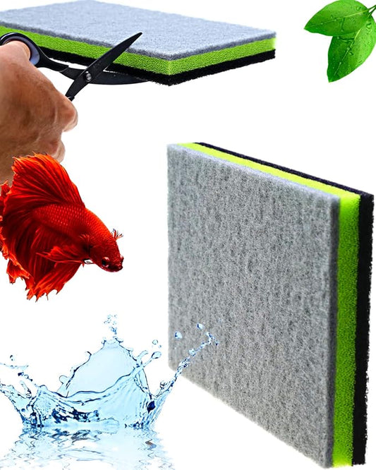 CORISRX 3IN1 Aquarium Filter Sponge Foam Pads by CORISRXBESTOFYOURLIFESTYLE