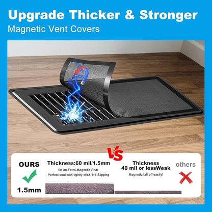4 PCS DIY Magnetic Vent Covers-13.8" x 11.8" Customizable Air Register - Image 3