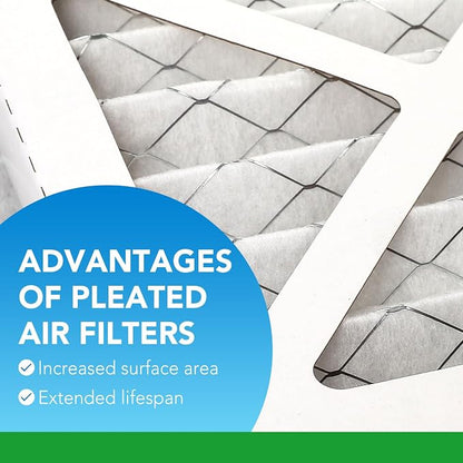 LotFancy 16x20x1 Air Filter MERV 8 4-Pack, Electrostatic Pleated Furnace & AC - Image 3