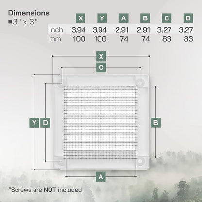 Vent Systems 3" x 3" Inch - Image 2