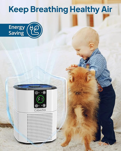 Air Purifier for Home Bedroom, Cobectal Room Air Cleaner - Image 8