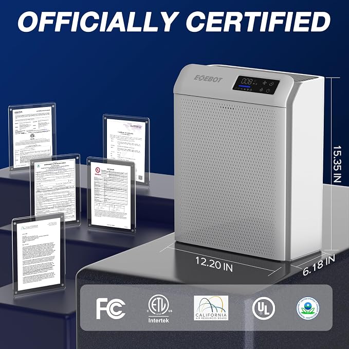 Air Purifiers for Home Bedroom Large Room Up to 2, 330 Ft², Air Purifier - Image 9