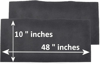 Breathe Naturally Universal 10x48 Cut-to-Fit Activated Carbon Filter Charcoal - Image 2