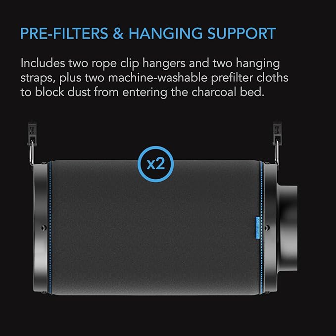 AC Infinity Air Carbon Filter 8" - Image 6