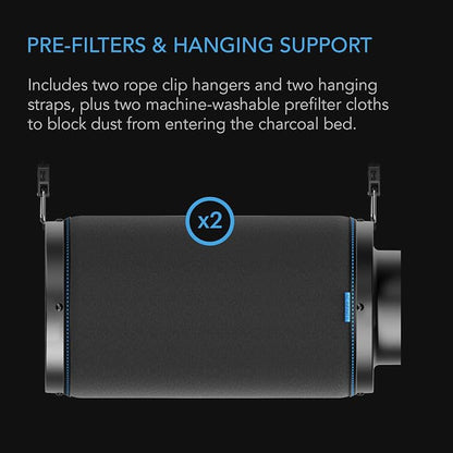 AC Infinity Air Carbon Filter 4" - Image 6