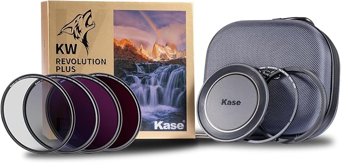 Kase 112mm KW Revolution Plus Master Kit, Includes CPL, ND8/64/1000, Inlaid Ring by KaseFilter