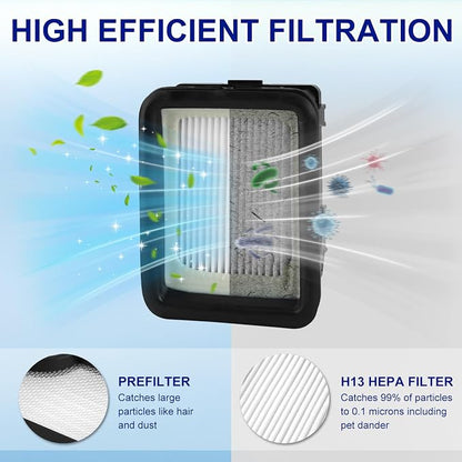 6 Pack 1866 Filter Replacement Parts - Image 3