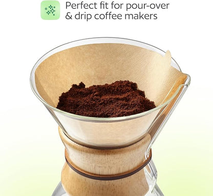 100 Count #4 Unbleached Paper Coffee Filters - Image 4