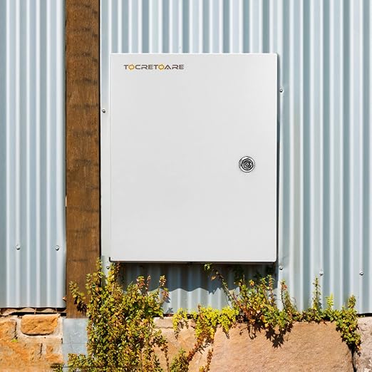 Outdoor Electrical Box, Steel Junction Box 12 x 10 x 6'', NEMA 4X Electrical - Image 8