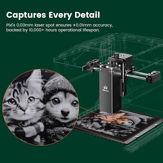 AlgoLaser 5W Laser Engraver Machine: Portable & Smart - Image 9
