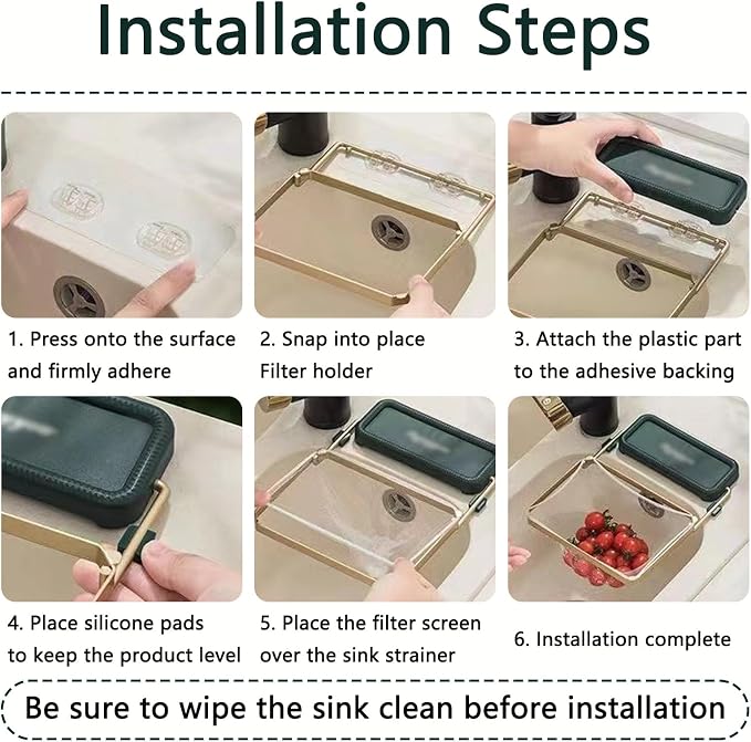 Kitchen Food Waste Filter Basket - Image 5