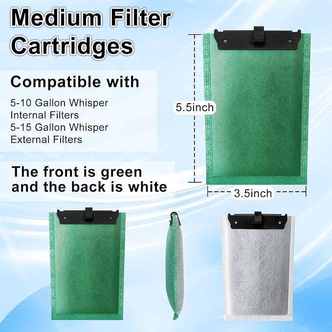 driamor 16 Pack Medium Filter Cartridges Replacement Compatible - Image 3