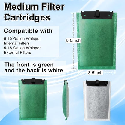 driamor 6 Pack Medium Filter Cartridges Replacement Compatible - Image 3