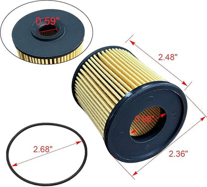 iFJF R12H Fuel Water Separator Filter Element 10 Micron Only Replacement - Image 3