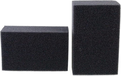 AQUANEAT 2 Pack Aquarium Bio Sponge Filter Media Pad Cut-to-Size Open Cell Foam by Aquaneat
