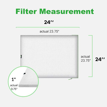 REair 24x24x1 Air filter Pro Kit, Washable and Reusable Air Filter 24x24x1 - Image 6