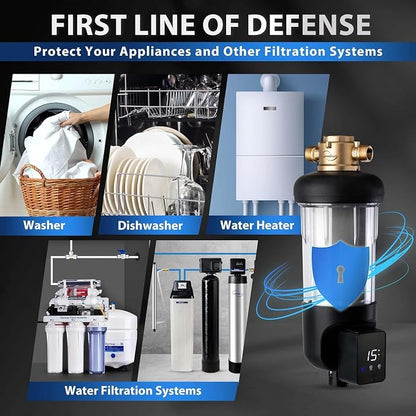 iSpring WSP100ARJ Spin-Down Sediment Water Filter, Upgraded Jumbo Size - Image 4