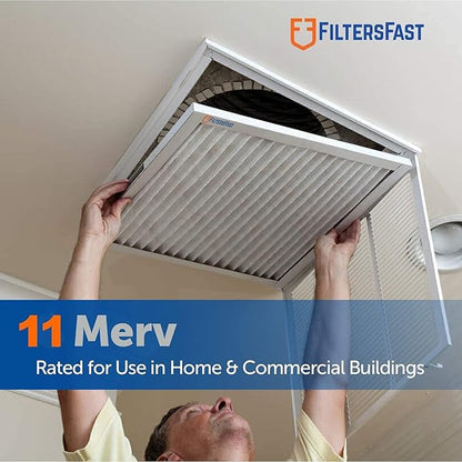 Filters Fast 30x32x2 Pleated Air Filter Merv 11, 2 inch AC Furnace Air Filters - Image 2