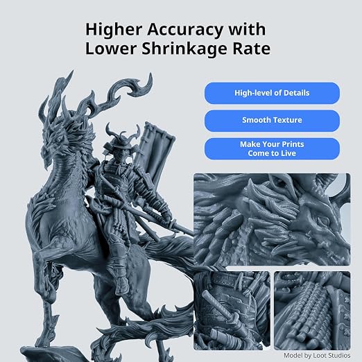 ANYCUBIC ABS-Like Resin 3.0, Upgraded 14K 3D Printer Resin - Image 5