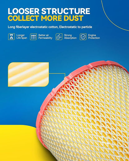 PHILTOP Engine Air Filter, CA9269 Compatible - Image 2