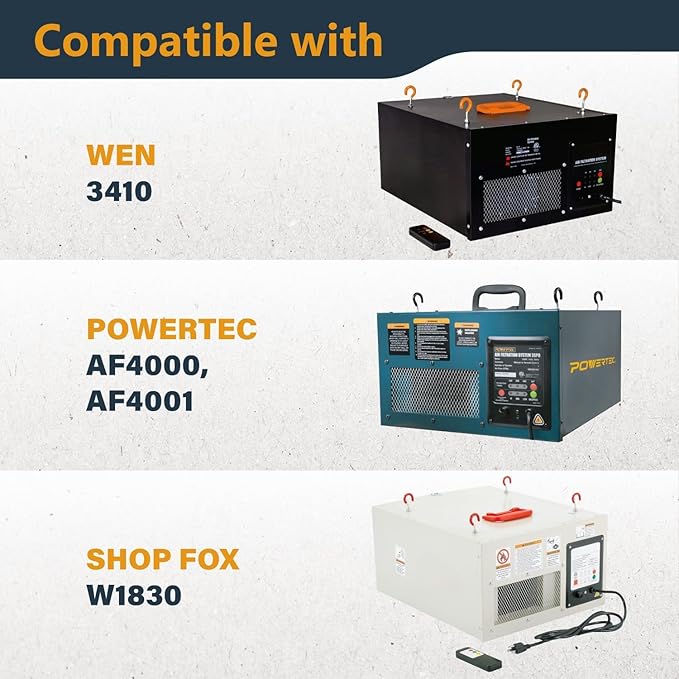 POWERTEC Inner & Outer Air Filter Set - Image 5