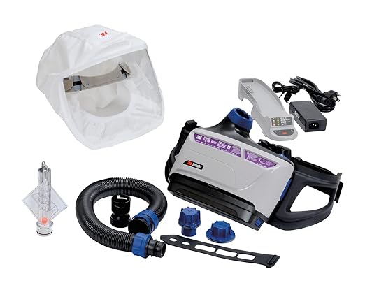3M PAPR Respirator, Versaflo Powered Air Purifying Respirator Kit, TR-600-HKL by 3MIndustrial