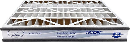 16x25x3 TRION Air Bear Cub Pleated HVAC Air Filter MERV 8 - Image 5
