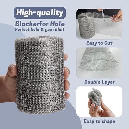 12" X 50 ft 304 Stainless Steel Mesh, Wire Mesh - Image 4