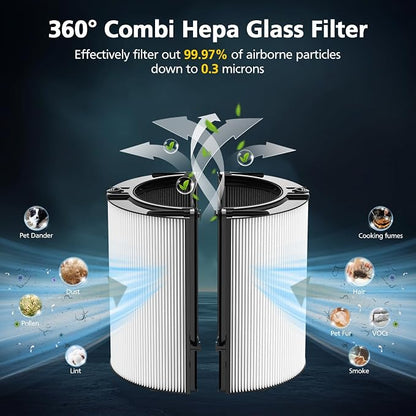 Upgraded 2-in-1 Replacement Filter Compatible - Image 9