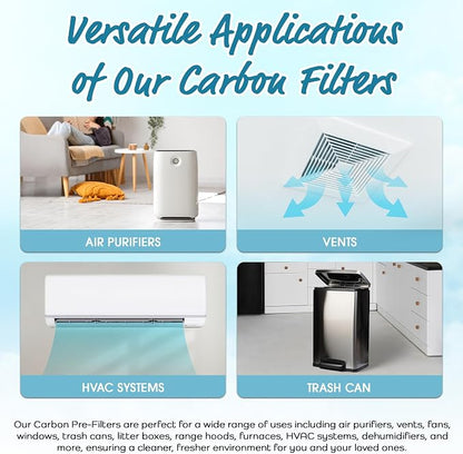Breathe Naturally Universal Cut To Fit Activated Carbon Air Filter - Image 3