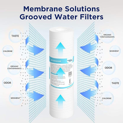 Membrane Solutions Grooved Sediment Water Filter Cartridge, 5 Micron Whole - Image 6