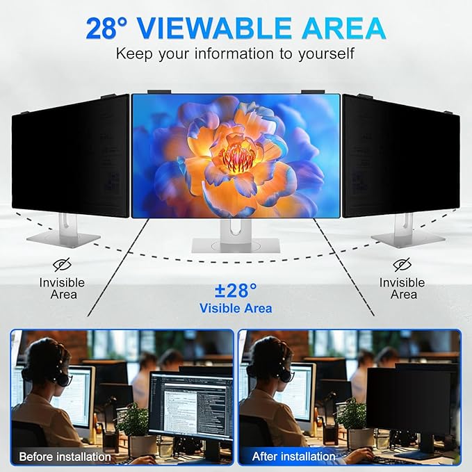 Magnetic 27 Inch Privacy Screen - Image 3