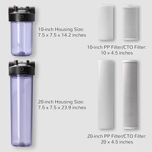 Airthereal Whole House Water Filter Housing, Sediment Filter - Image 8
