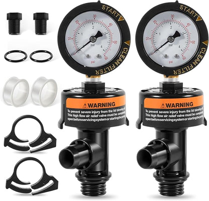 98209800 High Flow Manual Relief Valve/Air Relief Manual Valve Assembly by DearChan
