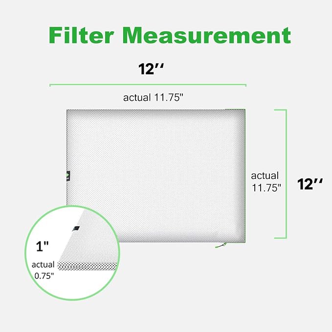 Reair 12x12x1 Air filter, Washable and Reusable Air Filter 12x12x1 - Image 6