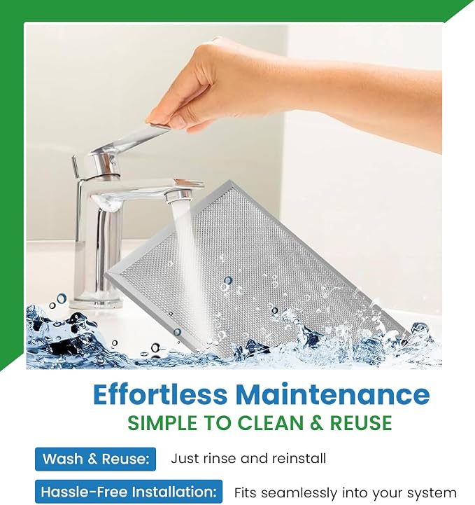Filter Everything Washable Aluminum Air Filter – 24 x 36 x 1 7/8 – Permanent - Image 6