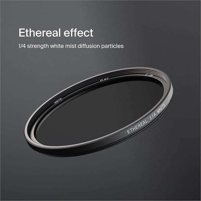Urth 58mm Ethereal White Mist ¼ Diffusion Lens Filter - Image 2