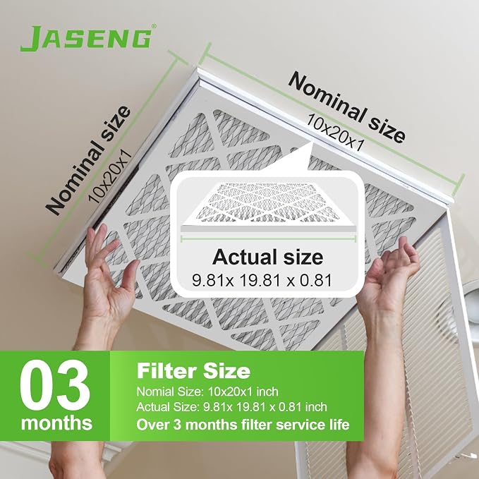 Furnace Filters 10x20x1 MERV 8, MPR 600, Air Filter - Image 3