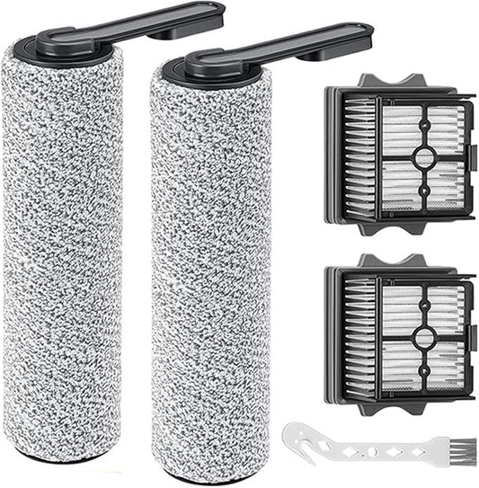 Spare Soft Lint Roller Brush, Hepa Filter, Scrubber Components, Compatible - Image 2
